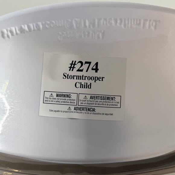 NWOT Stormtrooper costume Star Wars child size large 12-14 - Picture 6 of 8